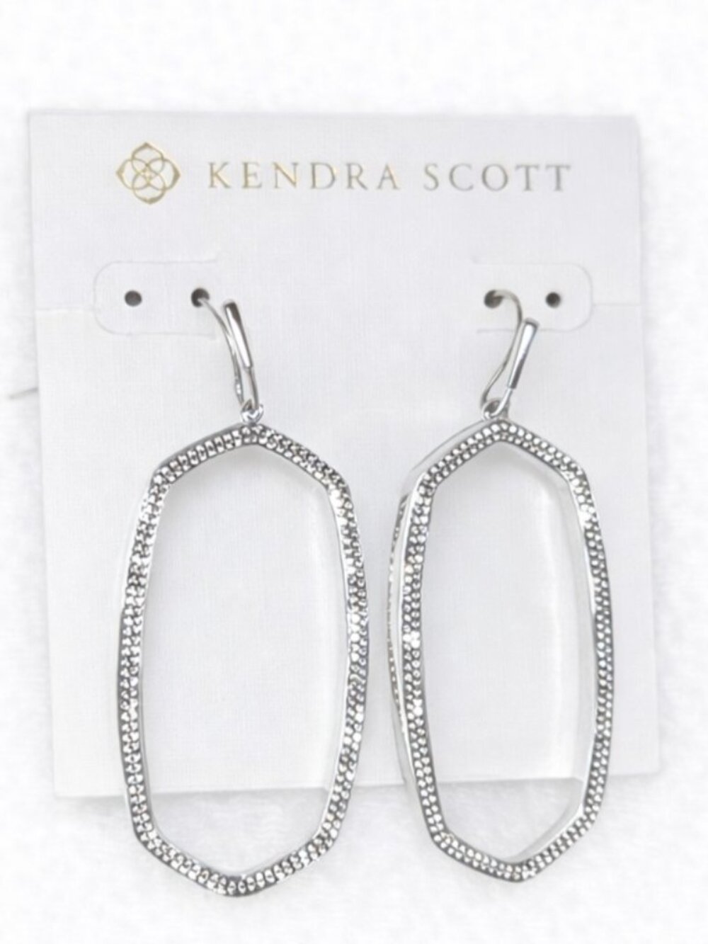 Kendra Scott Elle Open Frame Earrings NWT